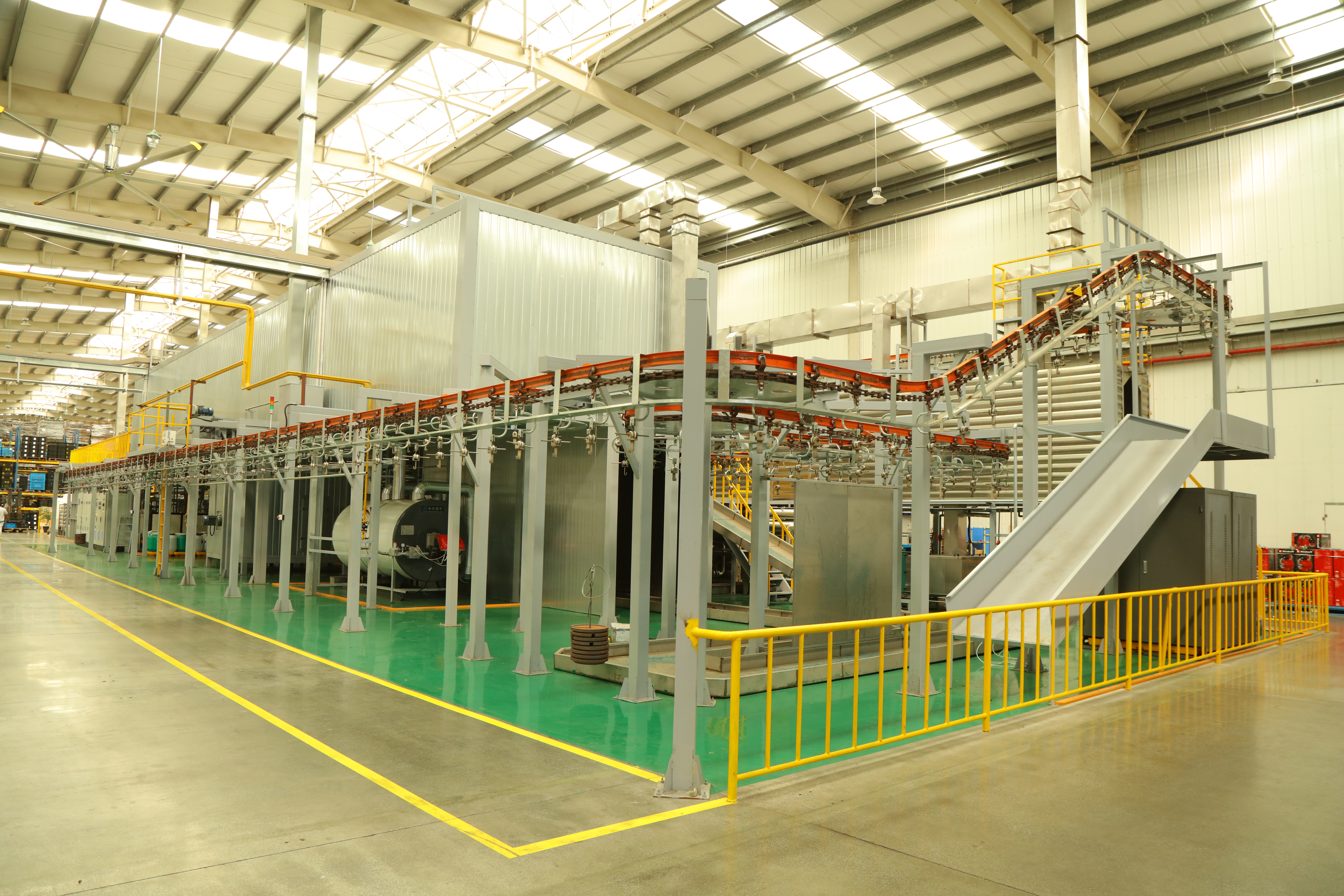 某客户厂家电泳线