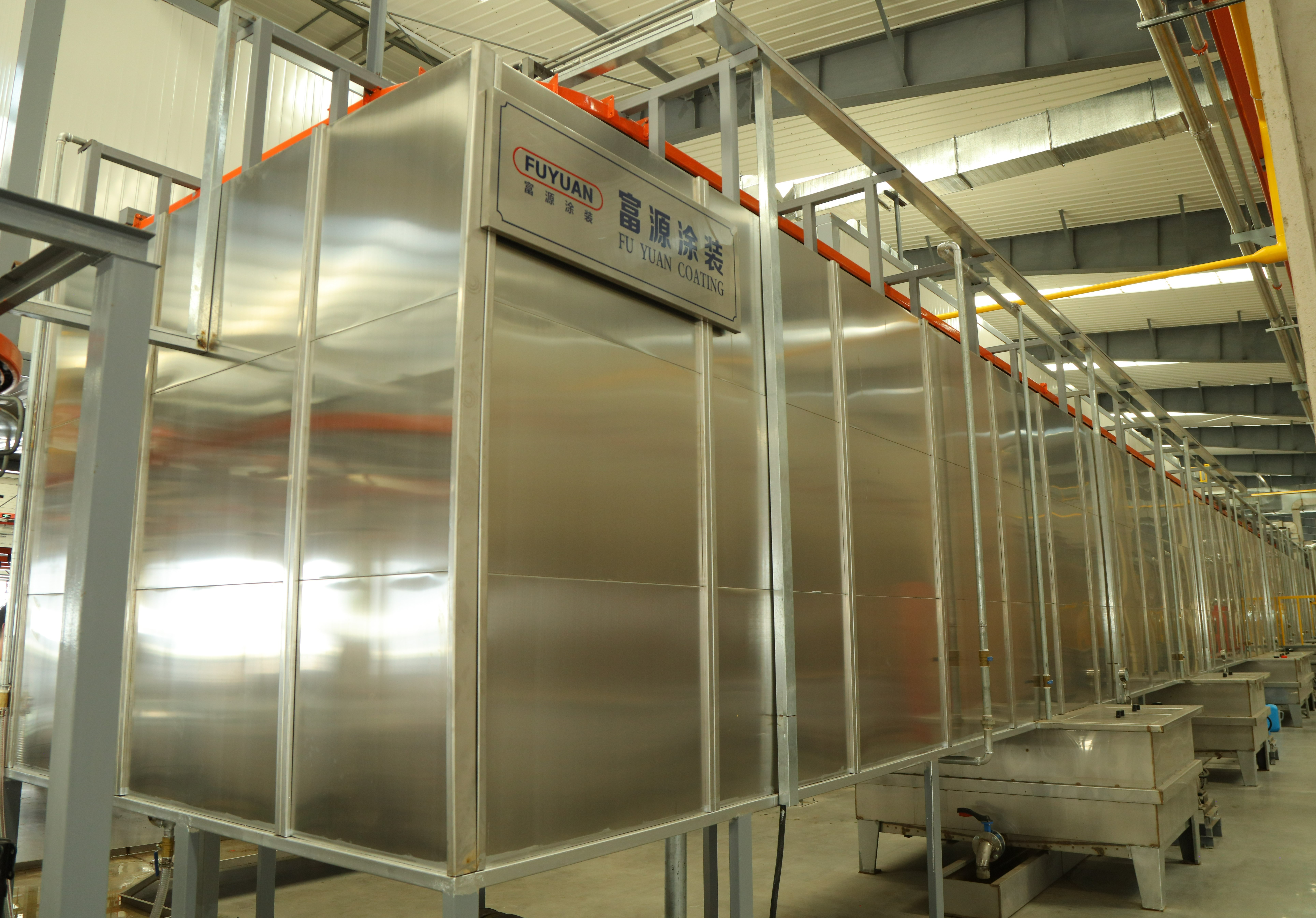 某客户厂家喷漆线
