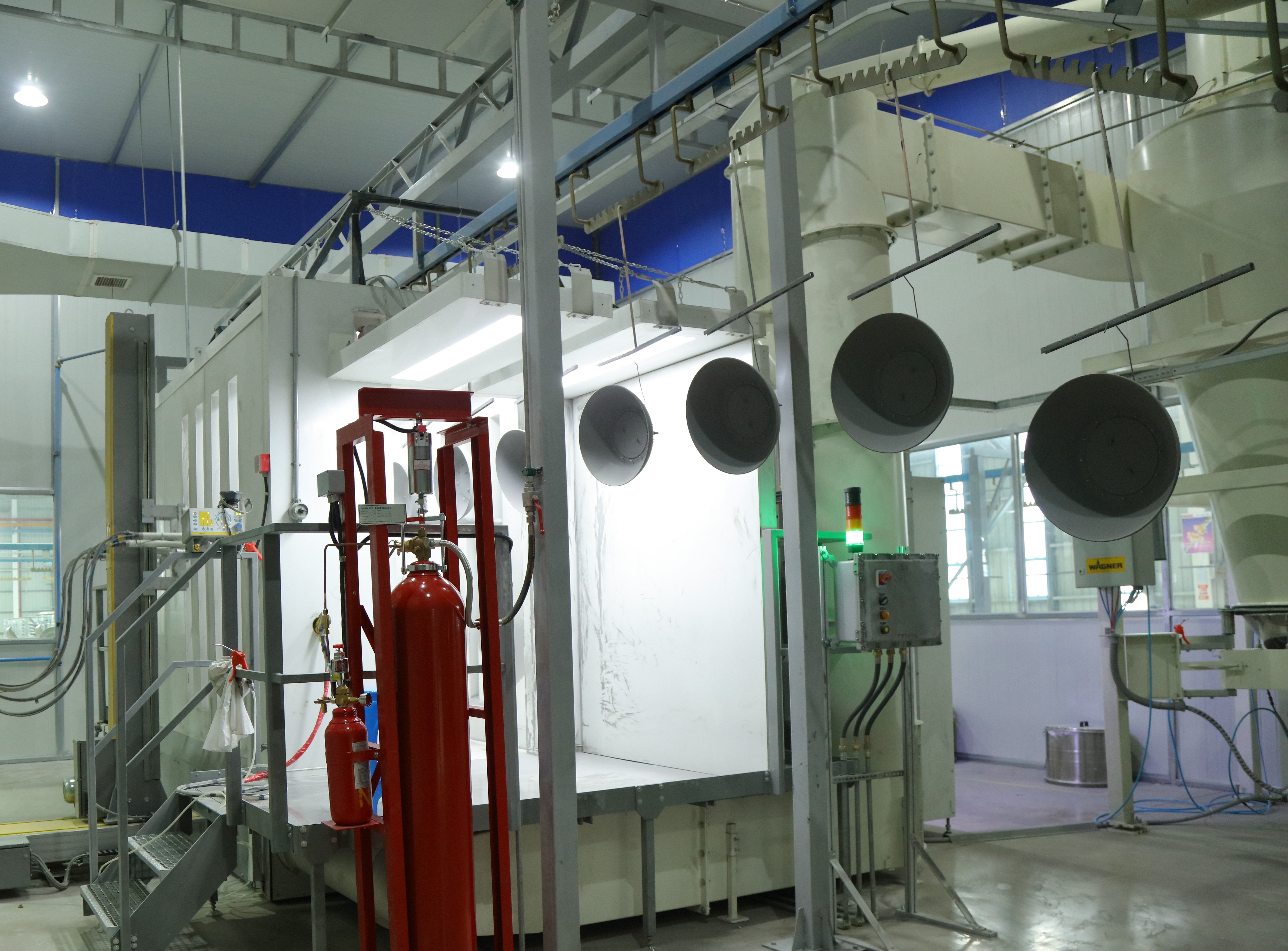 长兴华普永明喷粉线